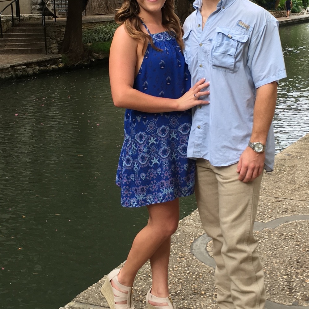 Ecote blue dress